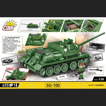 SU-100 średnie działo samobieżne 655 Kl.HC WWII